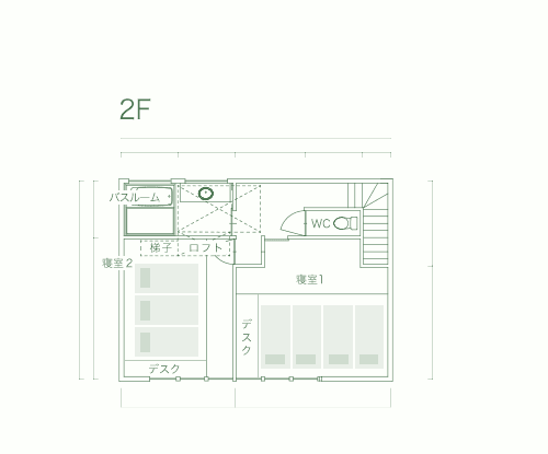 2F floor map